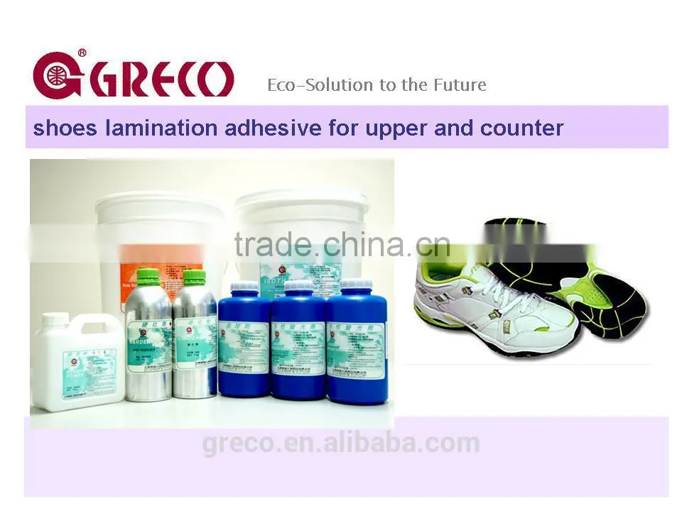 shoes lamination adhesive for upper and counter