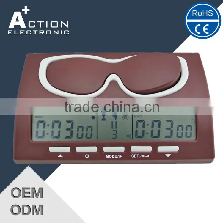 LCD Display Digital Chess Clock with Game Timer Function