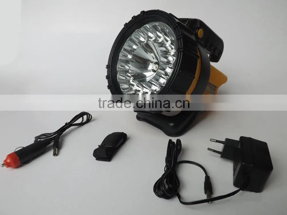 made in China handheld rechargeable led spotlight