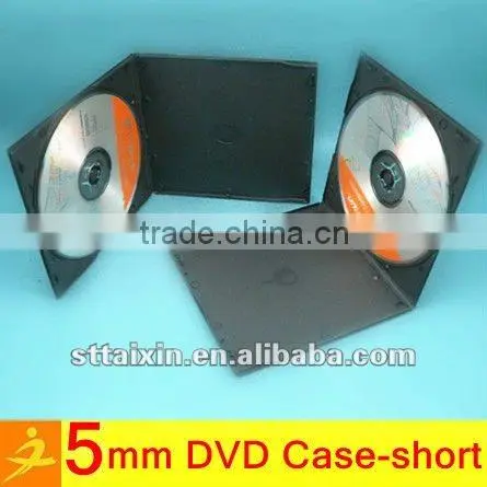 plastic pp slim dvd case 5mm/7mm/14mm