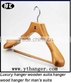 Curved hanger laminated wooden hanger for suits