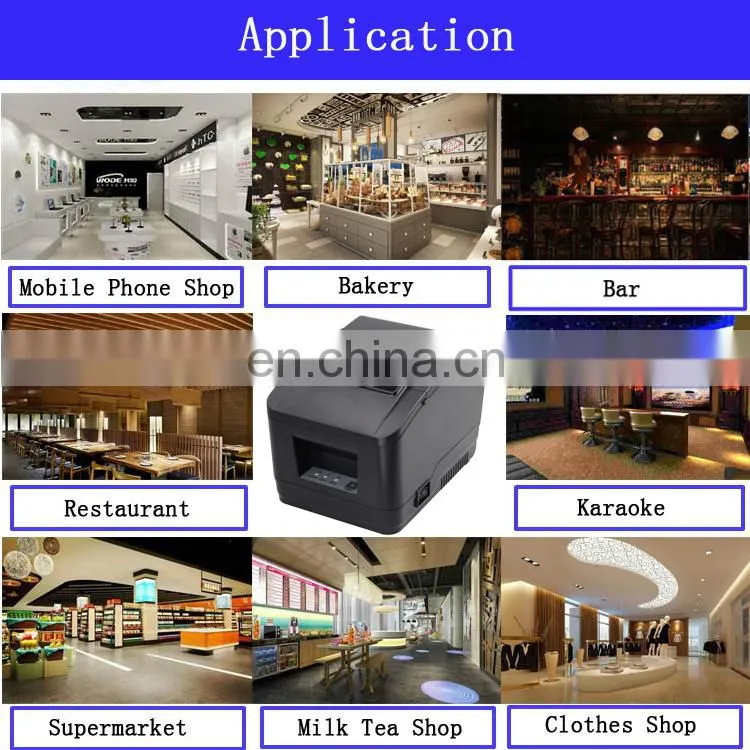 High speed 80mm thermal printer pos Compatible with ESC/POS