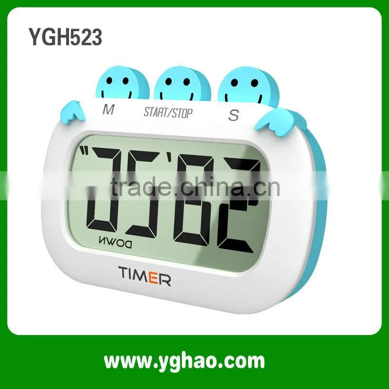 Factory Novetly Gadget Large LCD Digital Cooking Timer with magnet