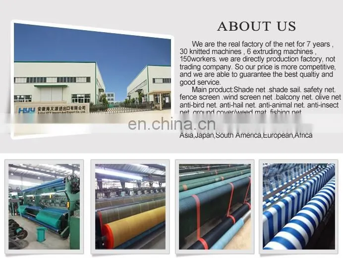 100% HDPE Scaffold debris netting and Safety Net in USA market