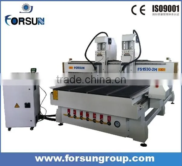 China supplier 3d multi spindle cnc router for woodworking, power wood cnc router for wooden door, furniture with low cost