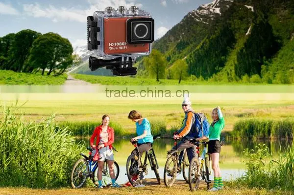 Sport action helmet camera