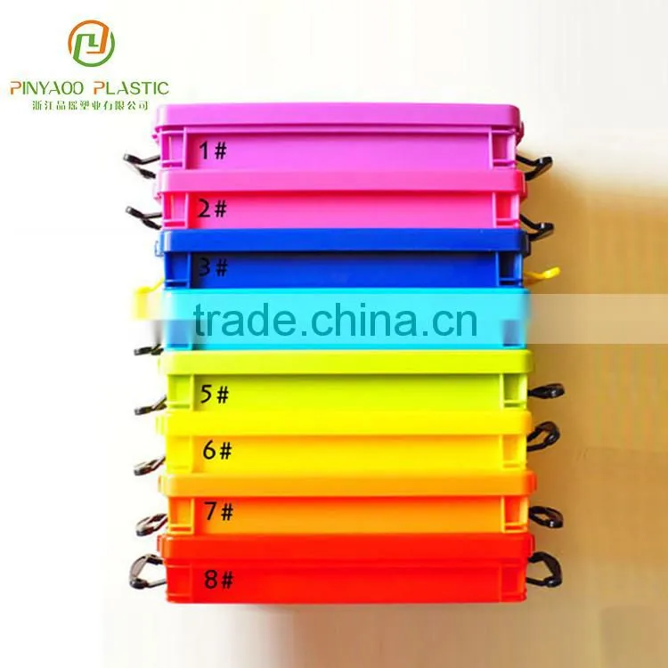 Quality-assured desk storage various color PP mini storage box