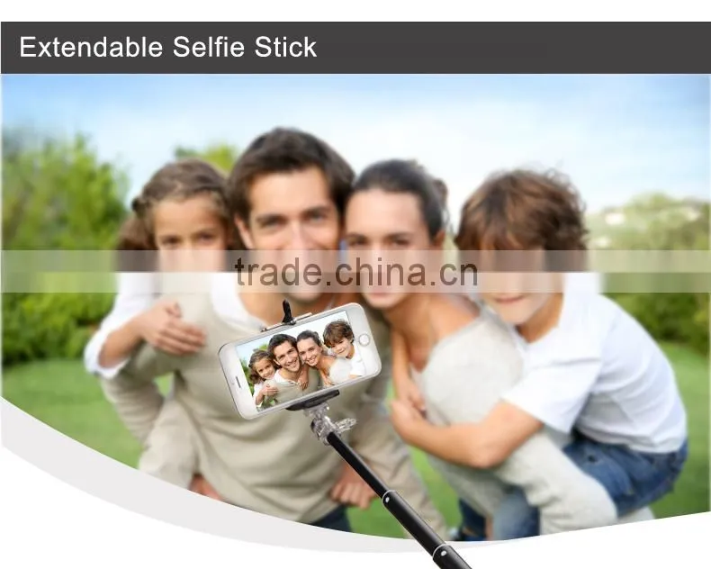 Wireless Bluetooth Remote Shutter for Selfie Stick & Monopod