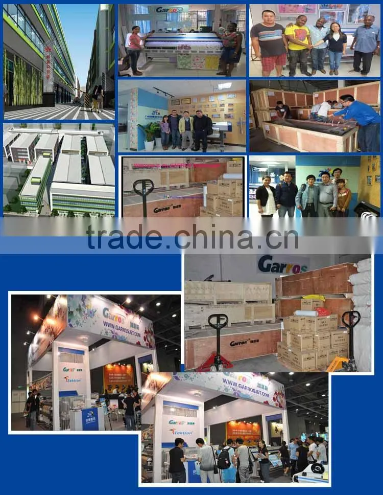 Garros Ajet 1.6m printing width flex banner eco solvent printer