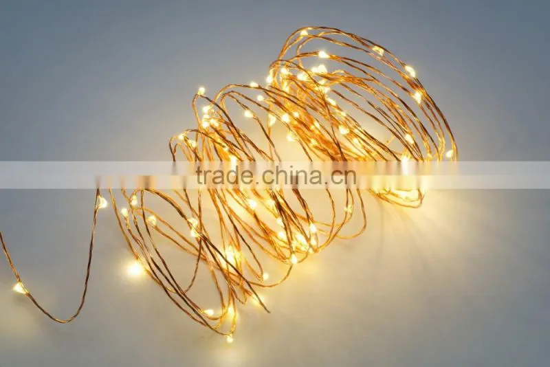 waterproof ip68 indoor outdoor Christmas copper wire mini led string lights