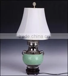Chinese Longquan Celadon Style Ceramic Lamp