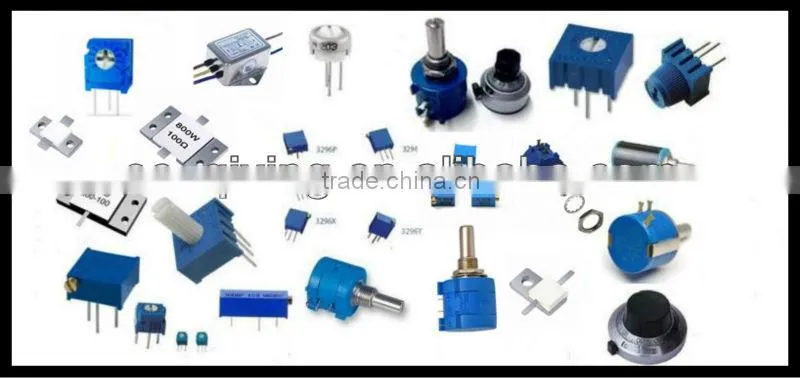 Vishay P16 1w linear trimming 10k knob potentiometer