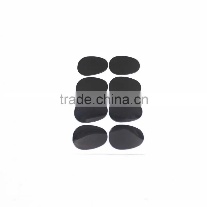 Wholesale 8pcs/set AltoTenor Sax Saxophone Mouthpiece Patches Pad Cushions black for beginners 0.8mm