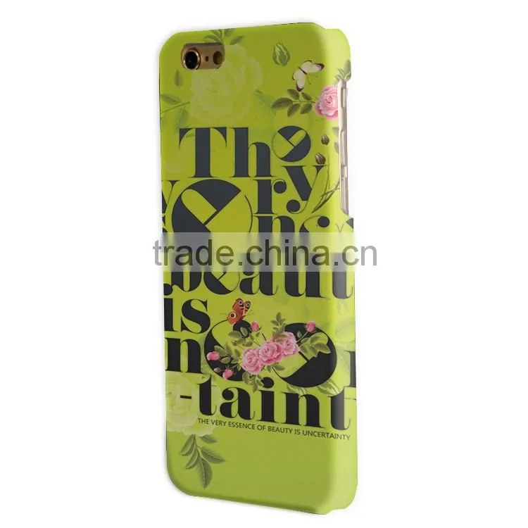 2016 new year anti fouling pc material process by uv printer for phone cover