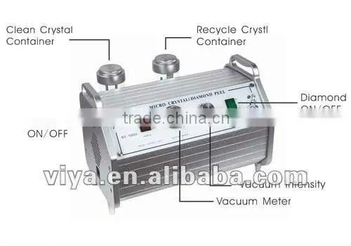 VY-900A Newest Crystal And Diamond Microdermabrasion Peel Beauty Machine