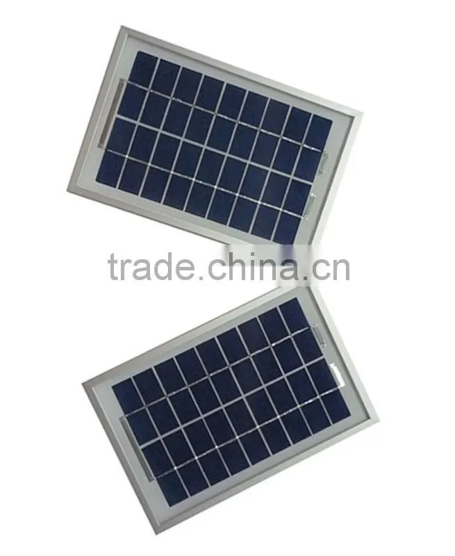 Chinese factory manufacture 5 W High Efficiency poly Crystalline Silicon Solar panel