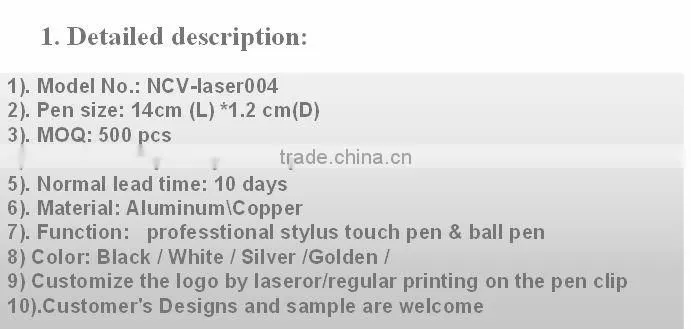 laser pens, ball pen