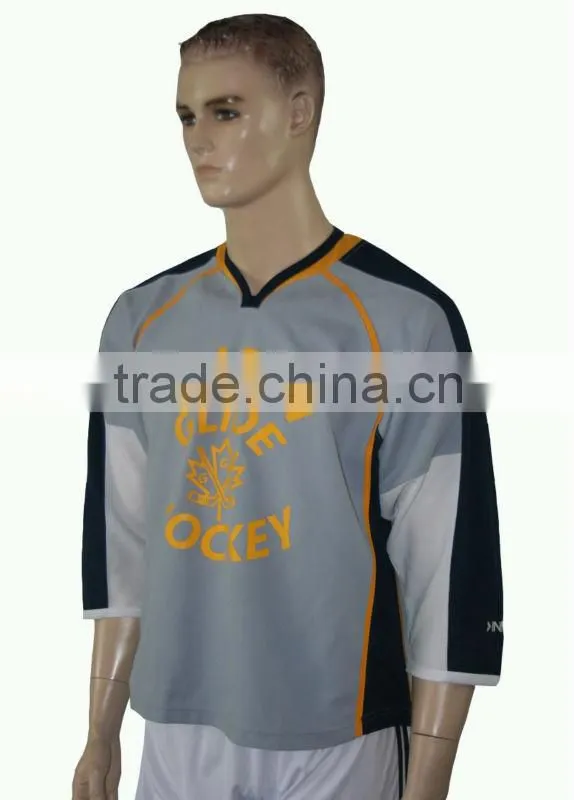 custom ice hockey jersey silk printing