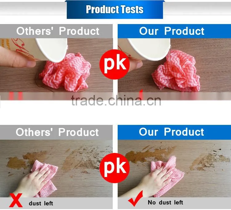 nonwoven cleaning disposable magic towel,coin towel