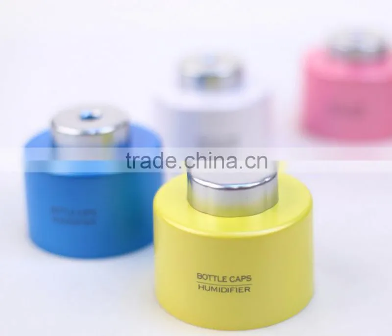 USB Portable Humidifier Essential Aroma Diffuser MIst Maker Water Bottle Cap Ultrasonic Humidifier Air Purifier