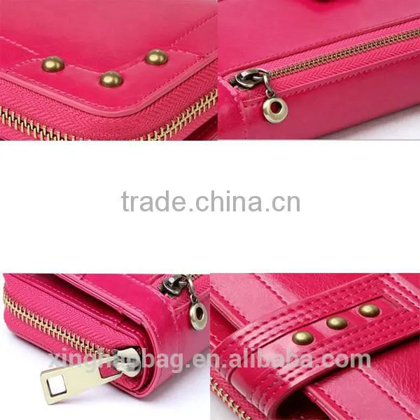 Multi-color Cute Girls Leather Wallet Paypal China Manufacture