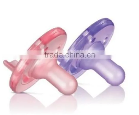 CHRISTMAS GIFT novel silicone baby soother, dummies children pacifier clips, pacifier holder