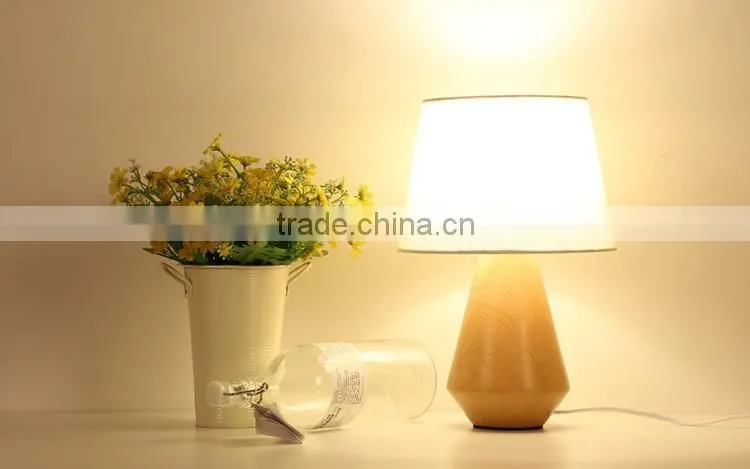 2016 New Classical Led Table Lamp For Bedroom Decorative Led Lighting JK-879-21 LED Wood table lamp LED Wood table Light