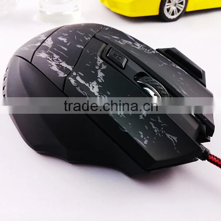 2400DPI 6D Gaming Mice With LED, Hi-Q Cool Game Mouse 7 Color Mouse