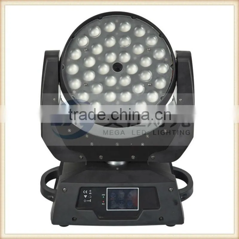 Hot sale moving head with three circles effect led moving head wash 360W zoom