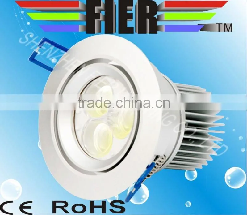 Indoor LED recessed downlights