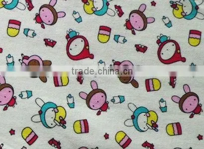 40s 350gsm mage printed polyester velour