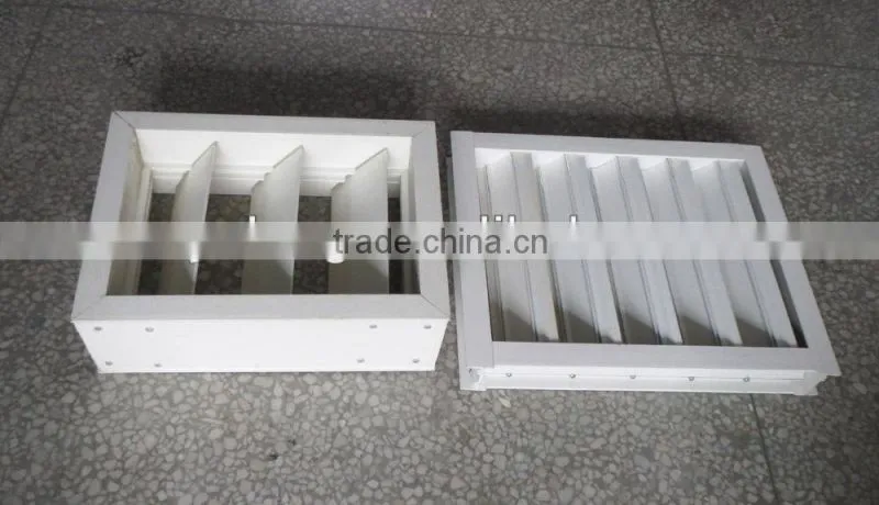 Anti-corrosion Fiberglass Window blind and Shutters,adjustable FRP industrial louvers,louver shutter automatic