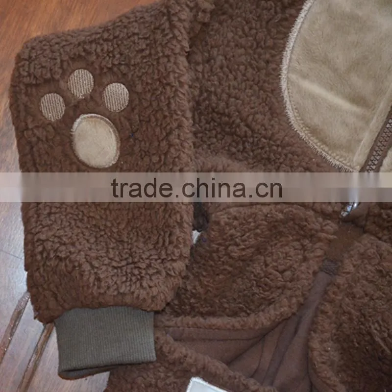 100% Cotton China supplier wholesale kids prnted bera animal clothes