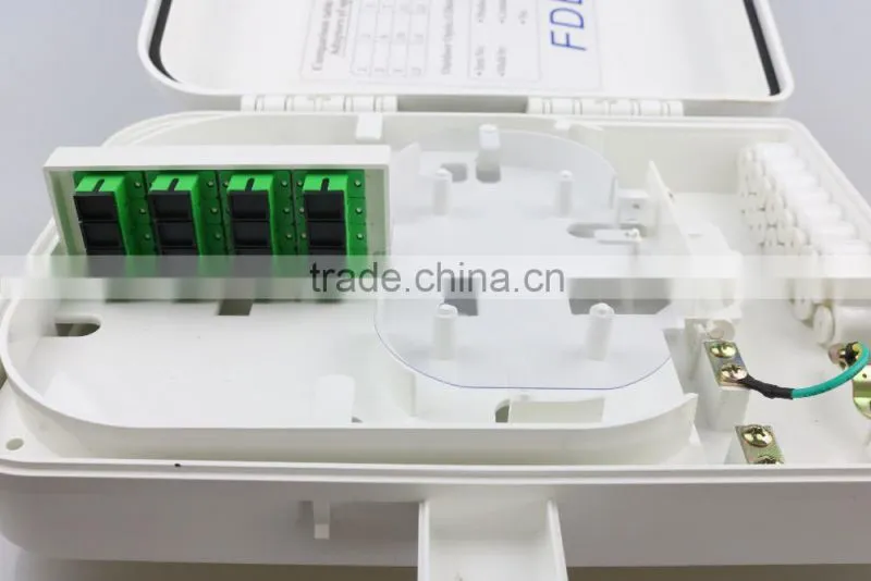 multifunctional Outdoor ftth Factory Supply Distribution Box 16 Cores fiber optic cable splicer