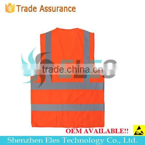 EN471 standard Factory high visibility reflective safety vest