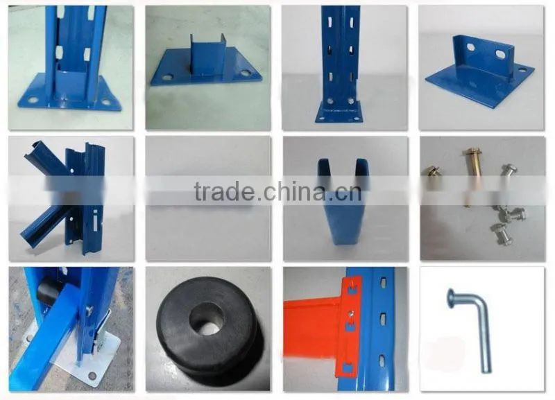 High equipment drive in rack/drive through rack
