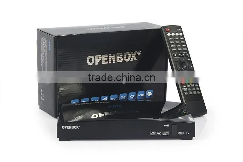 Octa Core TV Satellite Receiver OPENBOX V8S Support Wifi Android Quad Core TV Box 4k