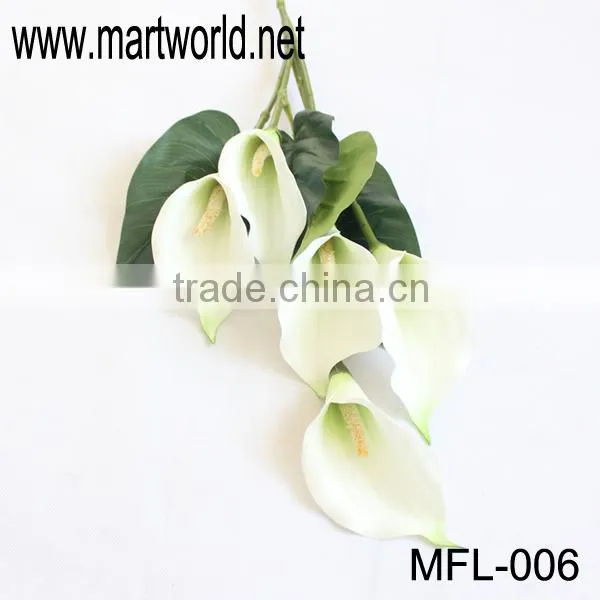 Decorative Calla lily artificial wedding flower for wedding & party decoration for sale (MFL-006)