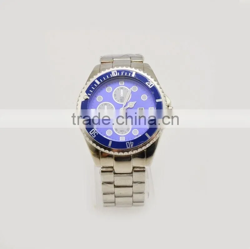 Classic mans business wrist watch calendar quartz watches men