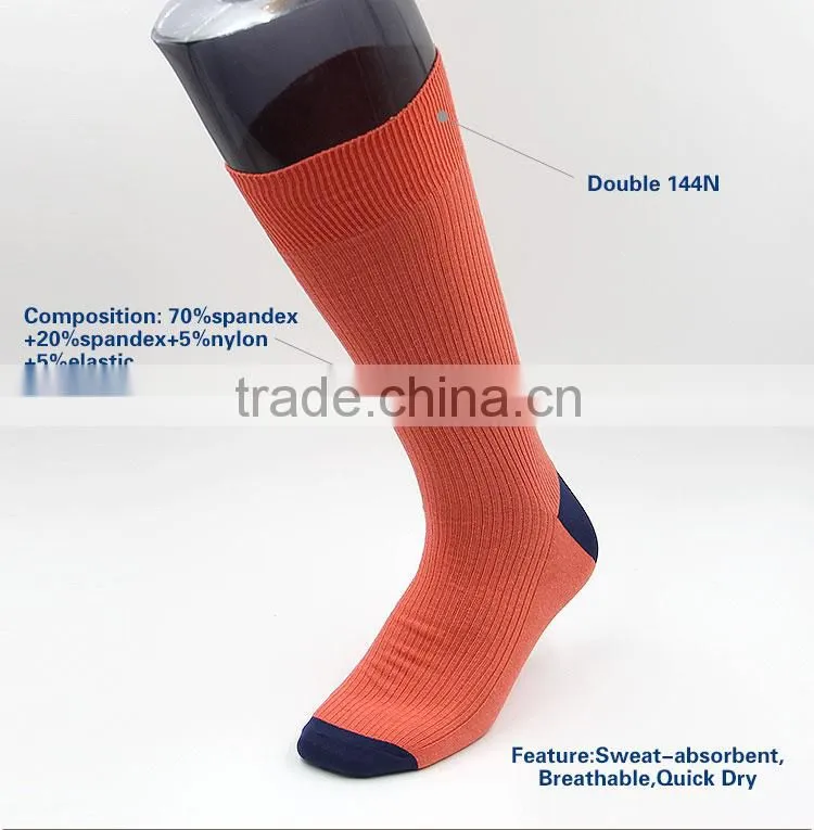 2014 Hot Sale Multi-colored Casual Funny Men Sock