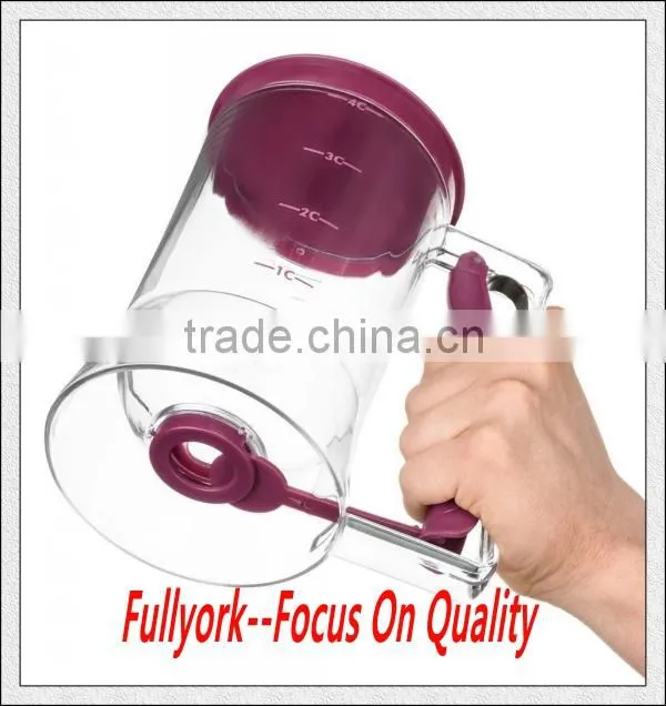 Plastic Cupcake BATTER DISPENSER for Cake with Measuring