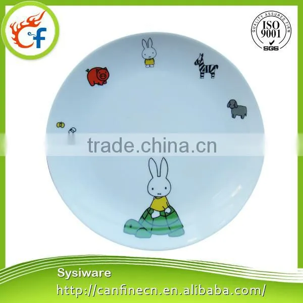 wholesale ceramic porcelain dinner plate / white ceramic porcelain flat plate / hot sale ceramic plate dishes