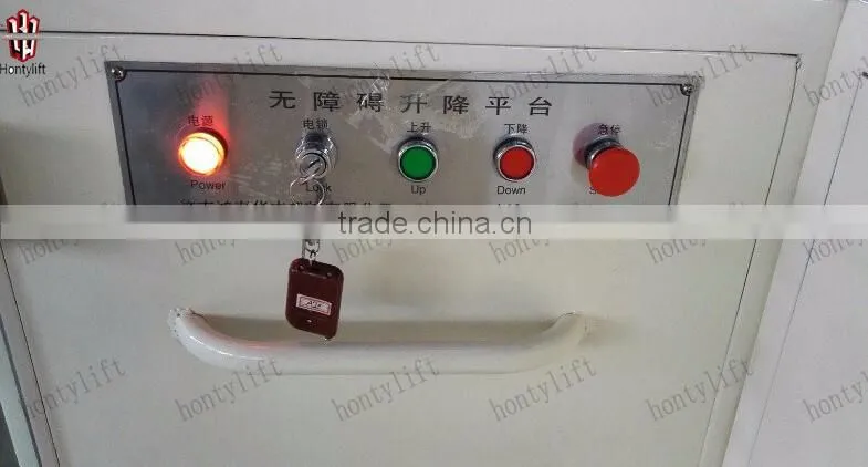 HONTY new wheelchair elevator lift for disabled people or elder people