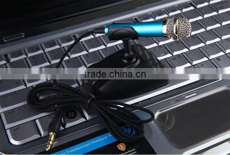Mini Mobile Phone Karaoke Microphone, phone microphone for phone and laptop