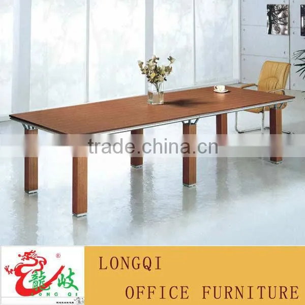 hot sale best price high quality aluminum frame wooden melamine modern fashion design conference desk meeting table
