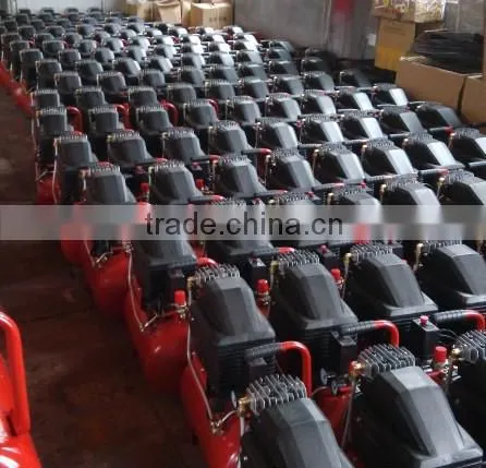 2HP 50L direct driven portable yellow color air compressor