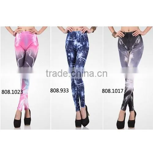 milk silk Christmas leggings, Yoga Leggings, pattern leggings, milk silk leggings at stock