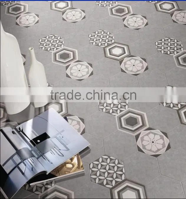 New Poroduct big sizes hexagon decorative tile