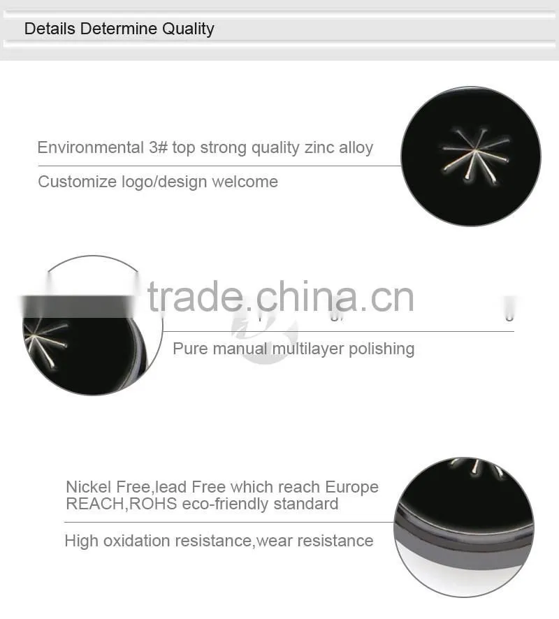 Oeko- Tex Pass Gun Metal Snap Button