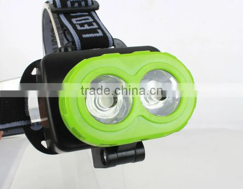 Goread GD33 Green pig nose plastic High bright cheap led head torch